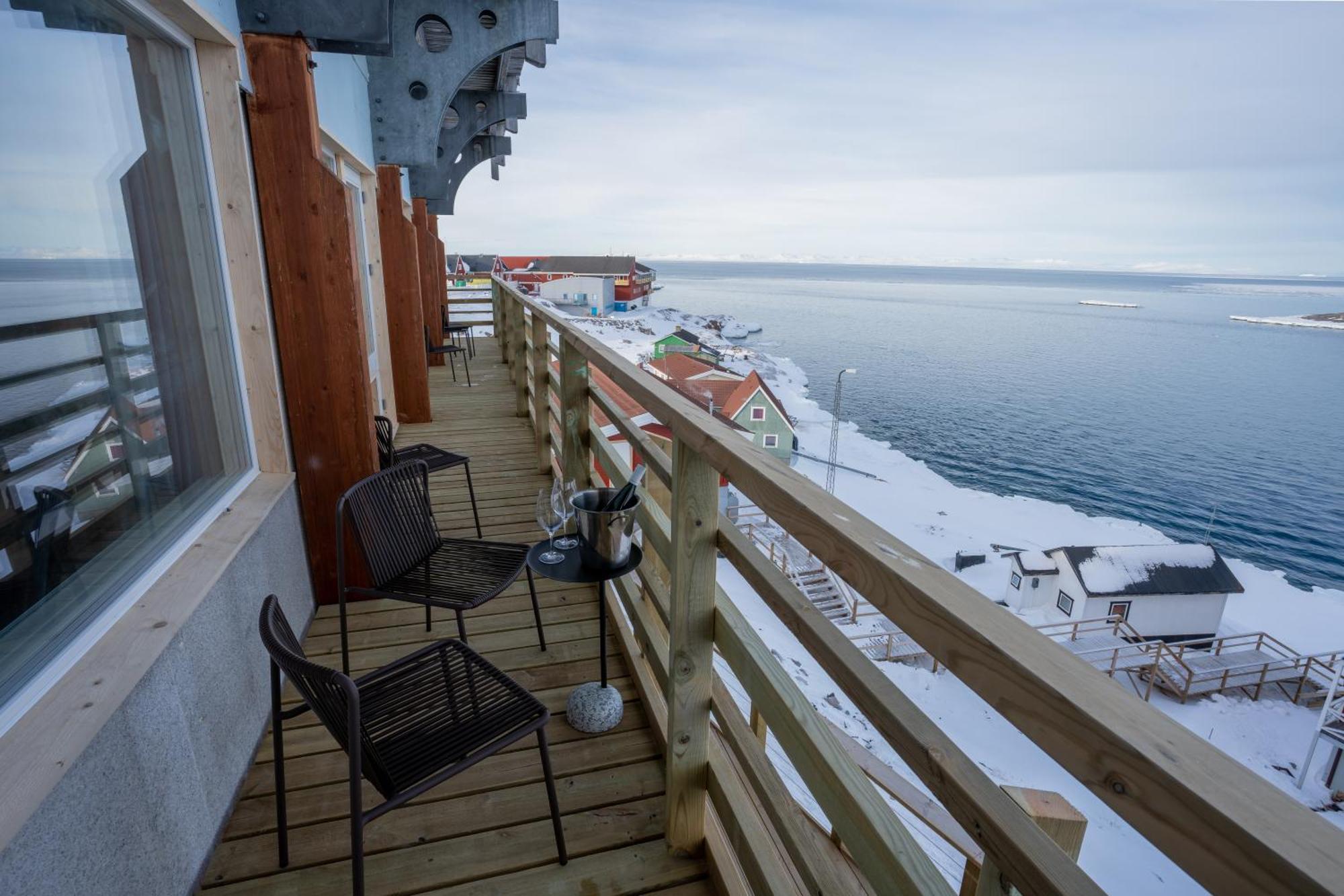 Hotel Hvide Falk Ilulissat Exterior foto