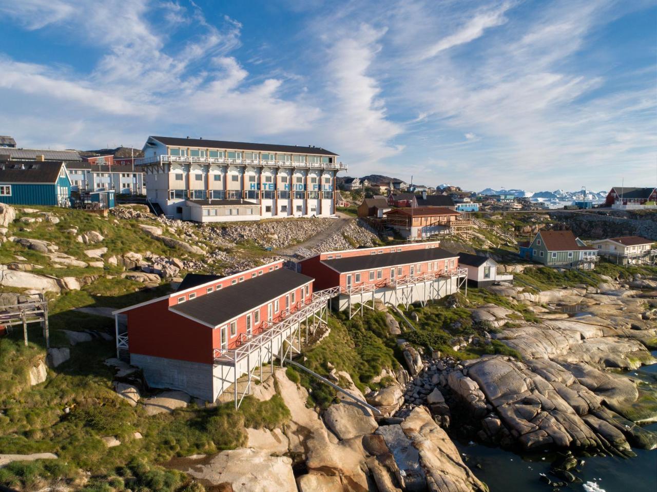 Hotel Hvide Falk Ilulissat Exterior foto